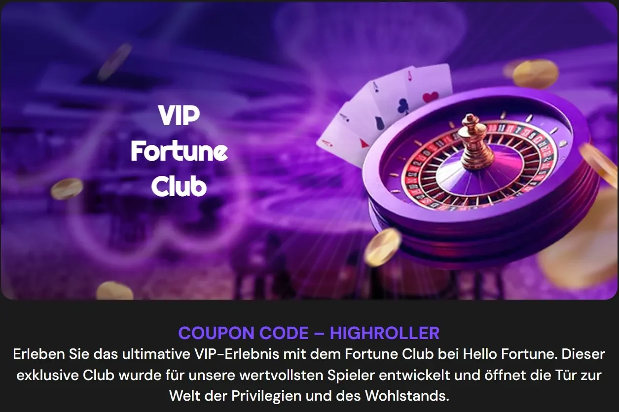 Hello fortune casino vip de