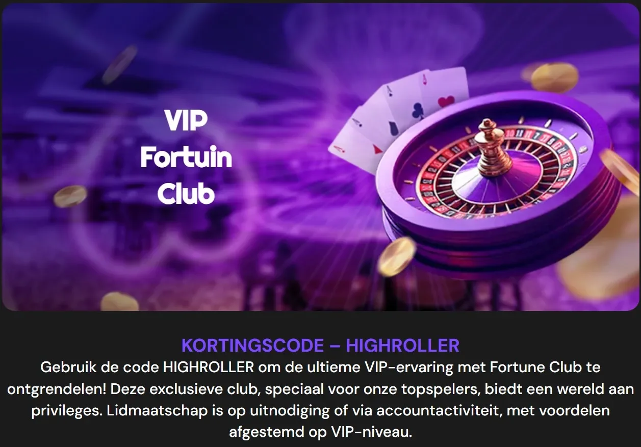 Hello fortune casino vip nl